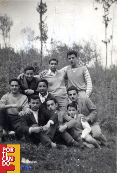 1962 circa gita a san vincenzo Lanara
