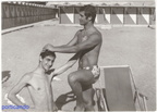 1969   Eugenio Verbena e Franco Sarno (foto di Paola Margarita ) a vietri
