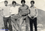 1969 circa Salvatore Lodato e Fulvio Vitale con amici