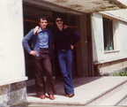 1976 Trapanese e D'Amore davanti al CUC