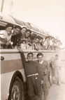 1951 Carmine Leopoldo e Andrea Gambardella in gita alla solfatara di pozzuoli