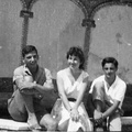 1953 circa Andrea Cotugno con Prospero De Filippis ed un' amica