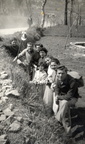1953 gita a croce lunedi in albis famiglie D'Antonio e Criscuolo con altri amici