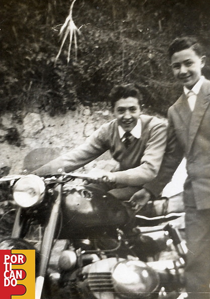 1954 Gianni Rispoli e Nino D'Antonio a rotolo