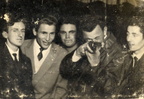 1958 circa Carminuccio Canonico Antonio Passaro e amici