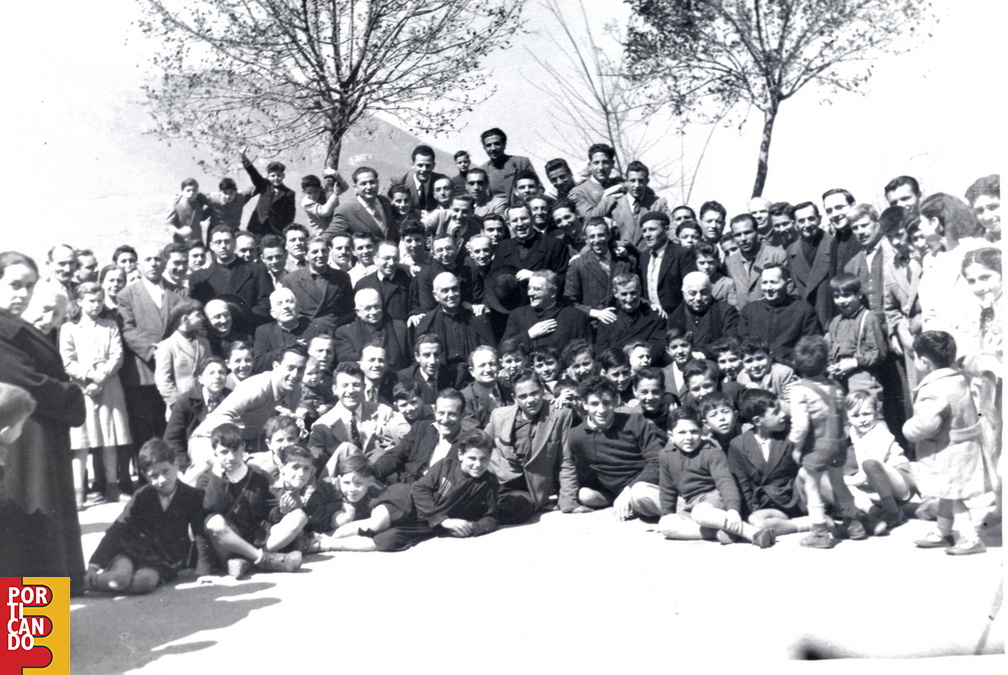1948 circa foto di gruppo 1 Pregiato