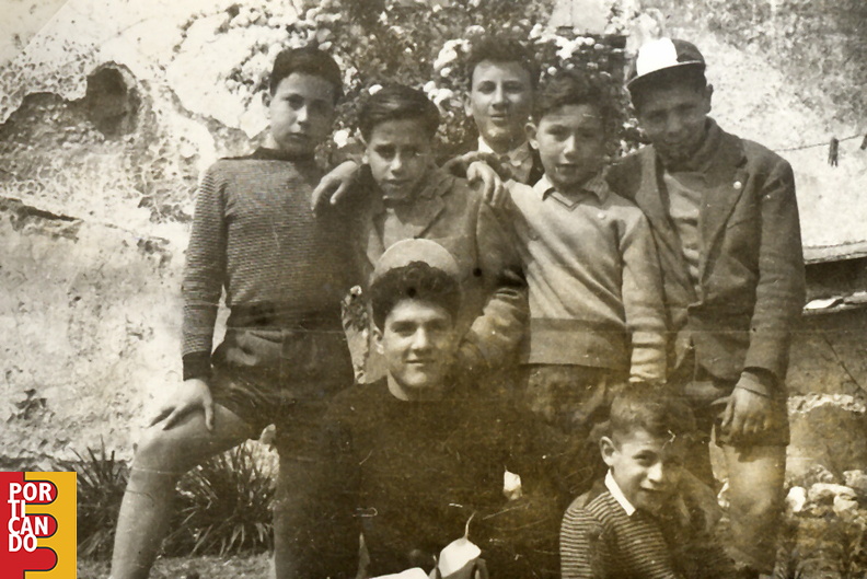 1952 Pippo Buono in costiera Nino D'Antonio Enzo e Alfonso Lambiase Gigino e Salvatore Sabatino Gaetano Falcone Alfredo Di Nunno