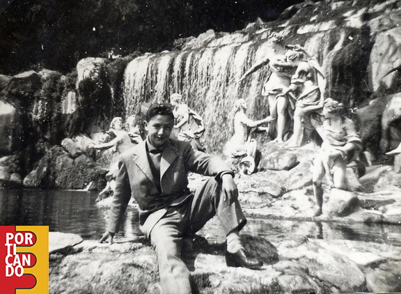 1955 Nino D'Antonio gita a Caserta della Pippo Buono