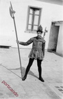 1964 Preparazione per la sfilata dei Trombonieri