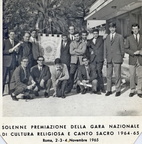 1965  Roma  Panzella Verbena Accarino De Leo Filoselli Bisogno Venditti Di Donato Di Mauro Mughini