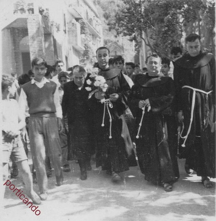 1950 circa messa P.Maurizio P.Andrea