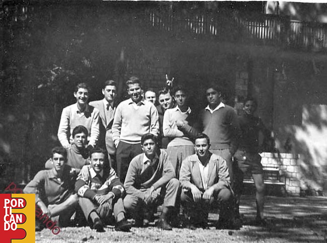 1956 campeggio acerno Giordano Gravagnuolo ( foto di Gioacchino Senatore )
