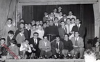 1958 (forse) foto di gruppo Scermino Gambardella Foca' Barba Baldi Silvestri Violante