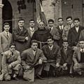 1958 circa seniores  con padre Baldini  