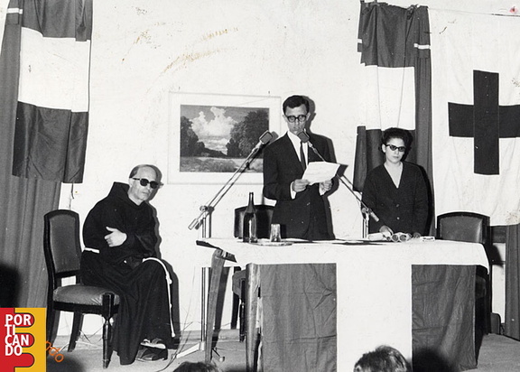 1965 circa  - premiazione croce rossa padre Serafino Giovanni Greco