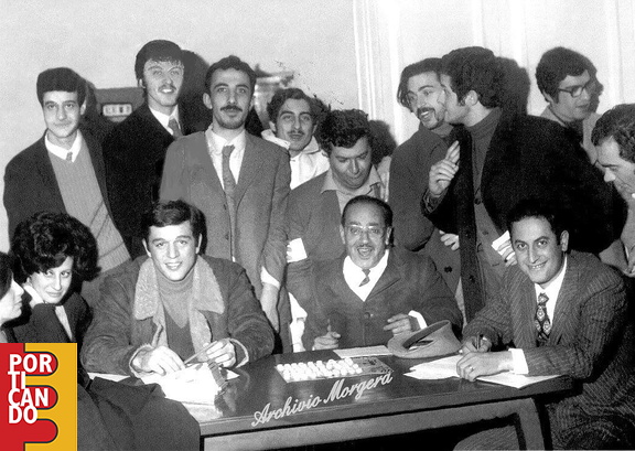 1967 circa tombola sociale Di Donato Panzella Avella De Felicis Verbena Romano De Leo Accarino Della Rocca Barba Fusco