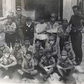 1960 piccoli scouts ( fra gli altri Luigi Violante Lucio Ferrara Mario LAmberti ) con Gioacchino Senatore e Bruno Pisapia