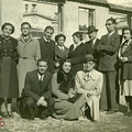 1930 circa in ginocchio Lucio Garzia in piedi Alfonso Pisapia Tullio De Ciccio Pia Lambiase Alfonso Rodia ( con il cappello )
