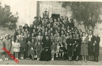 1950 davanti alla chiesa dei cappuccini