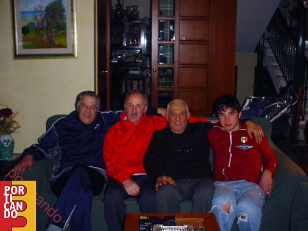 2005 6 marzo Antonio Ugliano e Antonio Contecon amici del Napoli