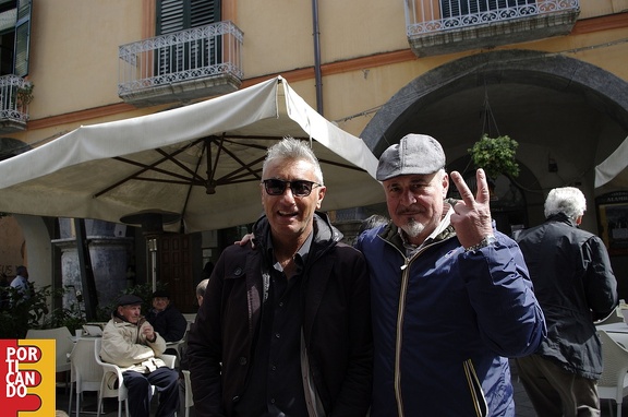 2014 04 06 Mario Armento con l'amico Marcello