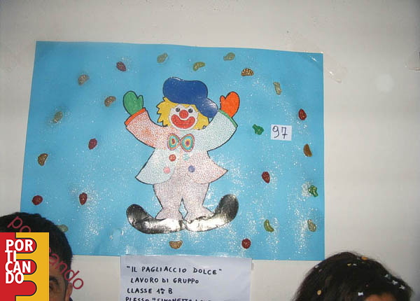 2006 Carnevale disegno alunni scuola elementare