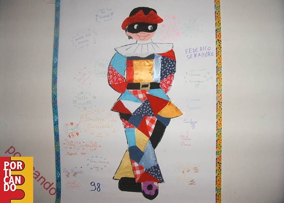 2006 Carnevale disegni alunni scuola elementare