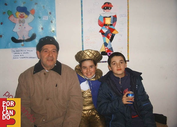 2006 Carnevale Nonno Alfonso con i nipoti