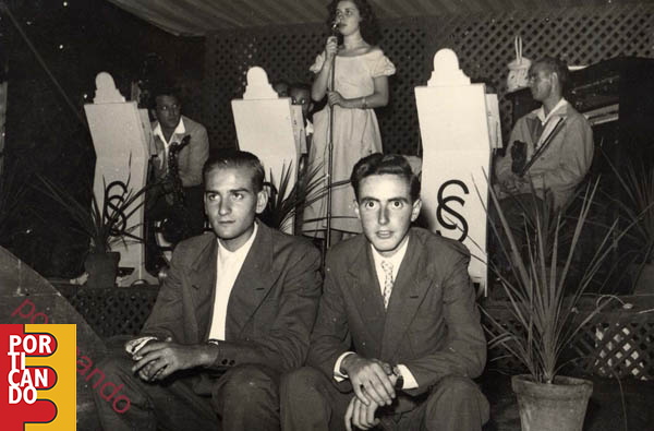 1953 circa Gianni Gravagnuolo e Pasquale Palmentieri