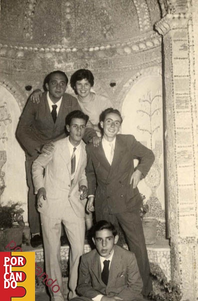 1955 circa Francesco Amabile e Pasquale Palmentieri