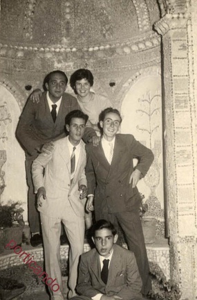 1955 circa Francesco Amabile e Pasquale Palmentieri