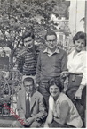 1957 circa in ginoccho Ferruccio Paolillo e Mariella Avigliano in piedi Prospero De Filippis Pasquale Palmentieri Lucia Avigliano
