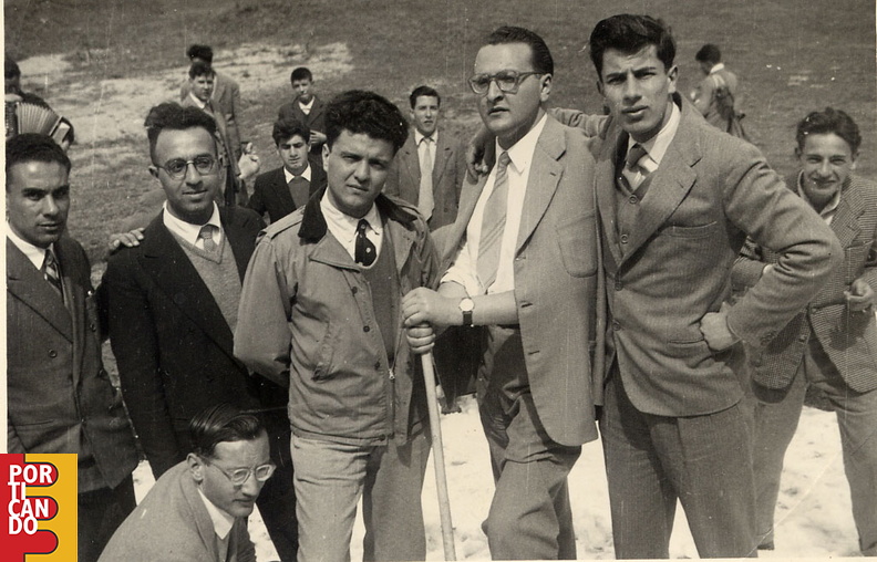 1960 circa Armando Bisogno ed altri soci