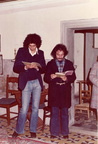 1974 Gigino Violante ( Vallone ) e Sandro Avagliano al matrimonio di Carlo e Rosaria
