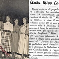 1952 Clara Gabbiani miss cava con altre concorrenti