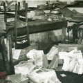 1954 i danni dell'alluvione nell'edicola Pinto