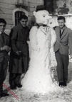 1956 Pupazzo di Neve a Piazza Sanfrancesco 2