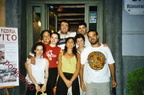 Raffaele Punzi -  2000 con amici davanti alla pizzeria SanVito