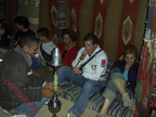 Michele Trezza all'Educational Mar Rosso Novembre 06 - mentre fuma un narghil├â┬¿ in una tenda beduina a Marsa Alam