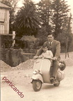 1955 con mio cuginetto a rotolo