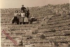 1956 Aprile 1956 visita agli scavi di Pompei con l'immancabile Antonio R  Catone Papa e le nostre amiche 2