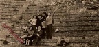 1956 Aprile 1956 visita agli scavi di Pompei con l'immancabile Antonio R  Catone Papa e le nostre amiche 7