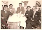 1957 coni miei amici fra i quali Sammarco ad un matrimonio