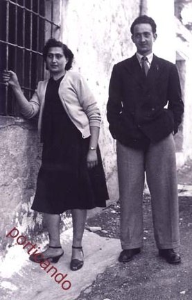 1954 Onesta e Vito Cafaro amici di famiglia