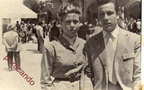 1950 circa Anna Luciano e Umberto Angrisani