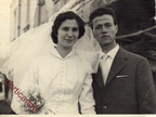 1958 Anna e Rosario luciano sposi