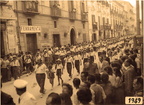 1949 sfilata lungo il corso del gruppo senatore ( foto di Annamaria Morgera)