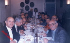 castello 1995 cena per la conclusione festa Madonna dell'Olmo presente il comitato Montecastello Felice Liberti Eligio Saturnino