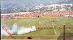 castello 1970 circa la sfida dei trombonieri allo stadio