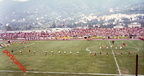 castello 1970 circa gara di trombonieri allo stadio